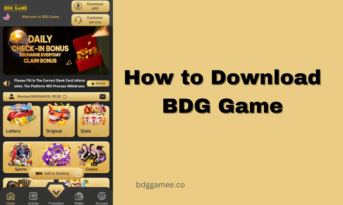 How to Download BDG Game